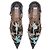 Autre Marque Ballerine verniciate nere con strass Nero - vista 6