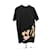 Camiseta Love Givenchy negra de algodón Negro