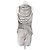 Balmain Vestido de strass con estampado Gris antracita - vista 2