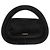 Leslie Amon Borsa nera in velluto "Click Clack" Nero - vista 2
