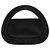 Leslie Amon Borsa nera in velluto "Click Clack" Nero - vista 3