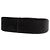 Leslie Amon Borsa nera in velluto "Click Clack" Nero - vista 8