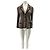 Autre Marque Blazer LIOLA efecto tweed beige talla S