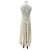 Autre Marque POSSE Blumenkleid aus Baumwolle Creme Beige - Ansicht 2