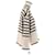 Totême Gestreifter Rollkragenpullover Beige  - Ansicht 3