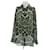 Givenchy Blusa de seda de leopardo Verde  - vista 1