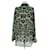 Givenchy Blusa de seda de leopardo Verde  - vista 2