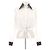Camicia Tie-Dye Dolce & Gabbana Bianca e Nera Bianco