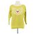 Camiseta estampada verde de manga 3/4 Christian Lacroix