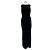 Autre Marque Vestido maxi negro sin mangas de algodón SIR