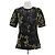 Marni Top giallo e nero in lana