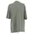 Autre Marque T-shirt Officine Generale kaki en coton manches 3/4  - vue 2