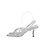 Autre Marque Sandali con tacco e strass Bianco - vista 3