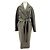 Autre Marque Trench coat de lana caqui 12 STOREEZ XS