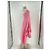 Autre Marque Vestido largo sin mangas rosa NINETY PERCENT XS - vista 3
