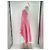 Autre Marque Vestido largo sin mangas rosa NINETY PERCENT XS - vista 4