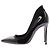 Gianvito Rossi Décolleté neri "Tuxedo" Nero - vista 3
