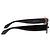 Alaïa Gafas de sol "Narrow Mask" Negro - vista 3