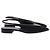 Loro Piana Slingback neri "Rebecca" Nero - vista 2