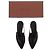 Loro Piana Slingback neri "Rebecca" Nero - vista 8