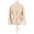 Christian Dior beige bestickte Jacke mit Gürtel - Ansicht 2