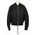 Giacca Bomber Dior Nera con Logo Nero