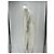 Autre Marque Vestido maxi branco e dourado com cinto LEM LEM - vista 3