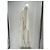 Autre Marque Vestido maxi branco e dourado com cinto LEM LEM - vista 4