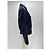 Autre Marque MODETROTTER Marineblaue Multizip-Jacke mit Gürtel - Ansicht 3