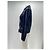 Autre Marque MODETROTTER Marineblaue Multizip-Jacke mit Gürtel - Ansicht 4