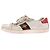 Gucci Leder Sneakers "Ace" Weiß - Ansicht 3