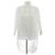 Camicia Ermanno Scervino bianca ricamata in ramie Bianco