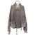 Dolce & Gabbana Grau gestreifter Sampullover