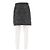Falda negra Chanel Negro