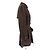 Trench coat Dior marrone in cotone - vista 3