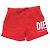 Diesel Shorts in Rot Polyester M