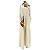 Tory Burch Seiden Maxikleid Beige