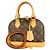 Borsa Alma BB Monogramma Louis Vuitton Marrone