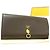 Fendi By the Way Geldbörse - Greige Leder Bi-Fold