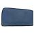 Cartera larga de cuero Taiga Louis Vuitton Azul