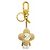 Portachiavi Vivienne di Louis Vuitton Bianco D'oro
