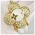 Portachiavi Vivienne di Louis Vuitton Bianco D'oro - vista 3