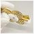 Portachiavi Vivienne di Louis Vuitton Bianco D'oro - vista 4