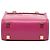 Fendi Mini Borsa Sunshine Shopper in Pelle Rosa - vista 3