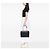 Borsa a Spalla Chanel CC Caviar Nera Nero - vista 7