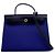 Hermès Blue Toile Herbag Zip 31
