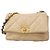 Borsa a spalla in pelle di agnello Chanel 19 in beige