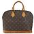 Borsa Alma Louis Vuitton in tela Monogram PM Marrone