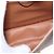 Céline Celine Vintage Macadam Circle Logo Canvas et cuir Marron - vue 5