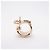 Orecchini Chanel Coco Crush in oro rosa e diamanti - vista 3